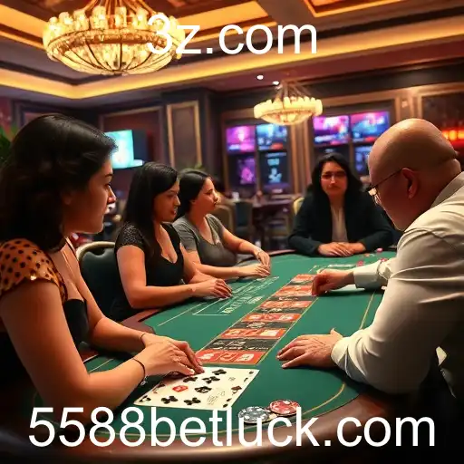 Cassino Ao Vivo no 5588bet: Experiência Autêntica de Jogos Online